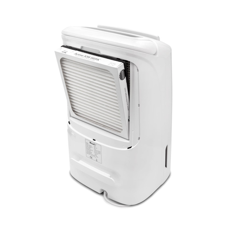 Aparat de umidificare și purificare 2 în 1 Wood's AD30G, 120 m², 5 viteze, 4 l, 26 l/24 h, hidrostat, 52 dB, IP21, alb