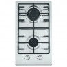 Plita cu gaz incorporabila Finlux FX 320SIX, 3000 W, Doua arzatoare, 500°C, Gratar din fonta, Otel inoxidabil