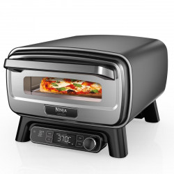 Cuptor electric pentru pizza 5-în-1 Ninja Artisan MO201EU, 1760 W, 30 x 30 cm, 5 funcții, ecran tactil, 32–370 °C, gri