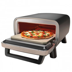 Cuptor electric pentru pizza 5-în-1 Ninja Artisan MO201EU, 1760 W, 30 x 30 cm, 5 funcții, ecran tactil, 32–370 °C, gri