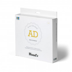 Filtru pentru umidifiator Woods 8012810, compatibil cu Woods AD20/30, Active ION, Alb