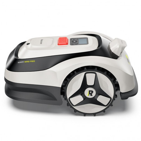 Robot de tuns iarba RoboUp Racoon 2 SE, 600 m², 150 min, cameră AI, zone, 3-8 cm, senzor de ploaie, evitare obstacole, Wi-Fi, alb