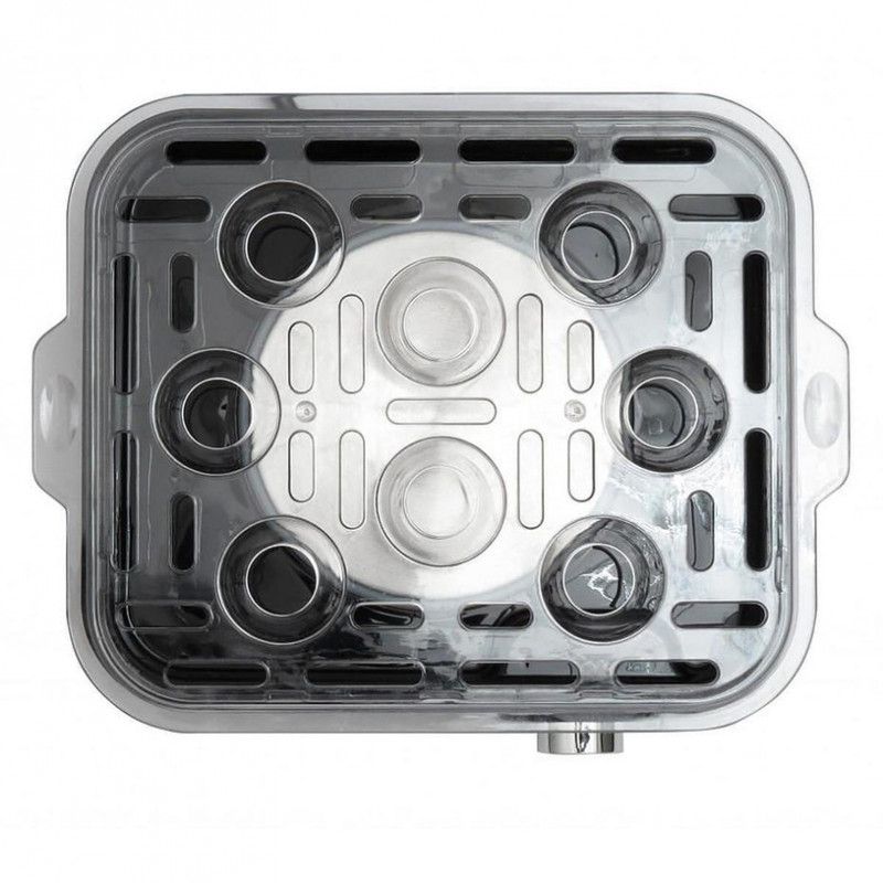 Fierbator de oua Elite EBS-8-1246, 500 W, 8 oua, Timer cu 3 moduri, Semnal sonor, Otel inoxidabil