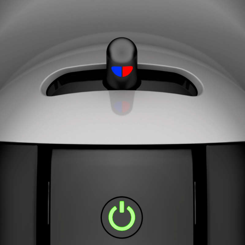 Espressor Krups KP123B10 NDG MINI ME, 1500 W, 15 bar, 0,8 l, Compatibil cu capsulele NESCAFÉ® Dolce Gusto®, Functie XL, ECO, Gri