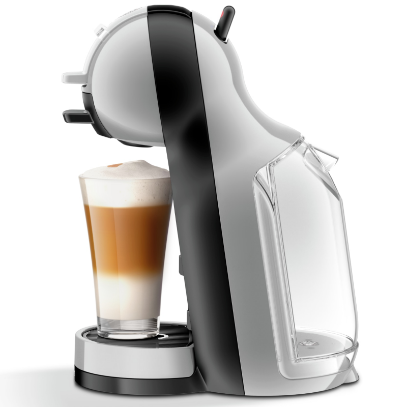 Espressor Krups KP123B10 NDG MINI ME, 1500 W, 15 bar, 0,8 l, Compatibil cu capsulele NESCAFÉ® Dolce Gusto®, Functie XL, ECO, Gri