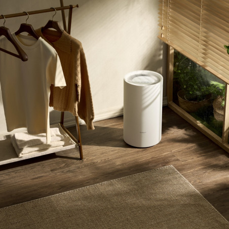 Dezumidificator Xiaomi Smart Dehumidifier Lite BHR8374EU, 250 W, 25 m², 13 l/zi, 140 m³/h, Furtun de scurgere, Wi-Fi, R290, 5°C–35°C, 3 moduri, Timer, Alb