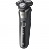 Aparat de ras electric Philips Shaver Series 5000 S5887/10, 9 W, 60 min, pentru ras umed/uscat, trimmer încorporat, SkinIQ, PowerAdapt, capete rotative la 360°, lame cu autoascuțire, gri carbon