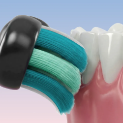 Periuta de dinti electrica cu vibratii AENO ADB0010G, 5 W, DuPont™, Timer, 5 moduri, 90 de zile cu o singura incarcare, Gri