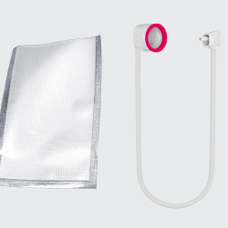 Aparat de vidat alimente AENO AVS0004W, 70 kPa, 4 moduri, Latime maxima a pungii de 30 cm, Functie automata, Buton Stop, LED, Alb