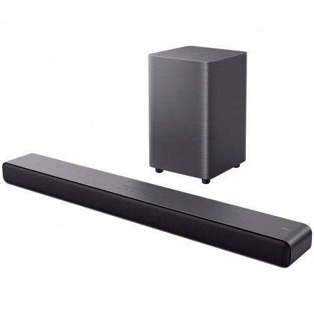 Soundbar TCL S55HE, 220 W, 81 cm, Dolby Atmos, AI Sonic-Adaptation, Hi-Fi, DTS Virtual X, fără fir, negru