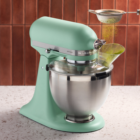 Mixer planetar KitchenAid Artisan Spearmint – Culoarea anului 2026, Model 5KSM195PSESD, 300 W, 4,7 l, Menta