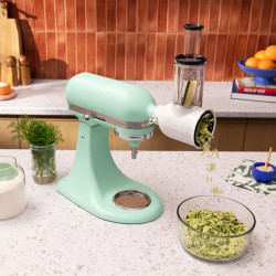 Mixer planetar KitchenAid Artisan Spearmint – Culoarea anului 2026, Model 5KSM195PSESD, 300 W, 4,7 l, Menta