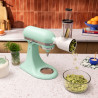 Mixer planetar KitchenAid Artisan Spearmint – Culoarea anului 2026, Model 5KSM195PSESD, 300 W, 4,7 l, Menta