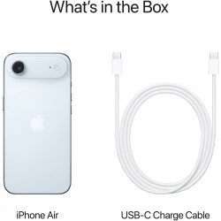 Smartphone Apple iPhone 17 Air, 256 GB, 5G, albastru cer