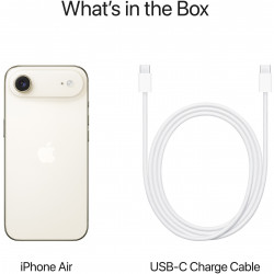 Smartphone Apple iPhone 17 Air, 256 GB, 5G, auriu deschis
