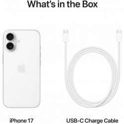 Smartphone Apple iPhone 17, 256 GB, 5G, alb