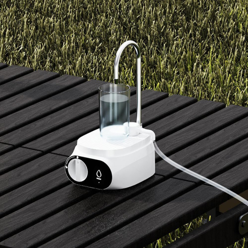 Cana automata pentru purificarea apei Elixir UP, 1,7 l, 2 moduri, Filtru compozit Nano cu strat de carbune, Elimină bacteriile si virusurile, Alb