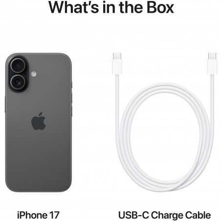 Smartphone Apple iPhone 17, 512 GB, 5G, negru