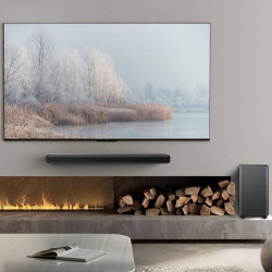 Soundbar TCL S55HE, 220 W, 81 cm, Dolby Atmos, AI Sonic-Adaptation, Hi-Fi, DTS Virtual X, fără fir, negru