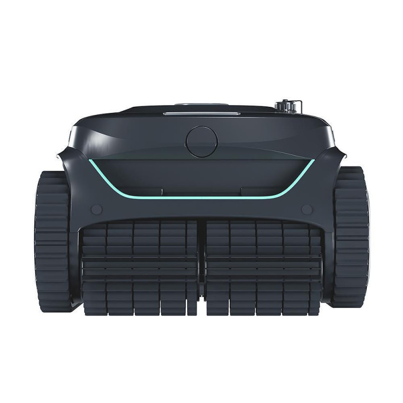 Robot fara fir pentru piscine Wybot C2, 65 W, 180 min, 200 m², Filtrare dubla, Functii autonome, Negru