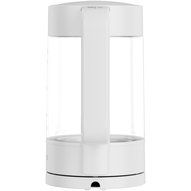 Fierbător electric AENO AEK0005, 2200 W, 1,7 l, 40-100 °C, bază rotativă la 360°, STRIX, afișaj LED, filtru, alb