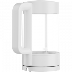 Fierbător electric AENO AEK0005, 2200 W, 1,7 l, 40-100 °C, bază rotativă la 360°, STRIX, afișaj LED, filtru, alb