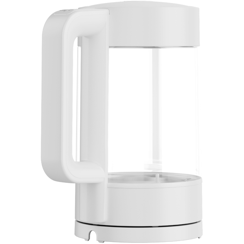 Fierbător electric AENO AEK0005, 2200 W, 1,7 l, 40-100 °C, bază rotativă la 360°, STRIX, afișaj LED, filtru, alb