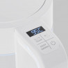Fierbător electric AENO AEK0005, 2200 W, 1,7 l, 40-100 °C, bază rotativă la 360°, STRIX, afișaj LED, filtru, alb