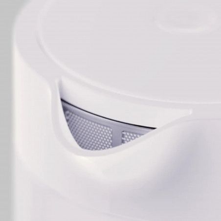 Fierbător electric AENO AEK0005, 2200 W, 1,7 l, 40-100 °C, bază rotativă la 360°, STRIX, afișaj LED, filtru, alb