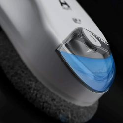 Robot de spălat geamuri HUTT DDC55 Pro, 5400 Pa, 150 m², senzori AI, algoritm inteligent, alb