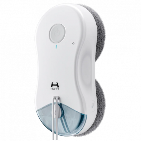 Robot de spălat geamuri HUTT DDC55 Pro, 5400 Pa, 150 m², senzori AI, algoritm inteligent, alb