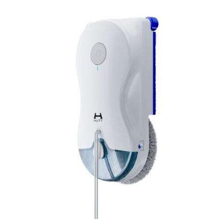 Robot de curățat geamuri HUTT 10, 6500 Pa, 55 N, 60 m², NAM 7.0, UPS, duze duble, alb