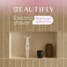Aparat electric de ras pentru corp Skin Sense Epil, 60 min, Lama dubla, 2 capete, Uscat/umed, Alb/Coral