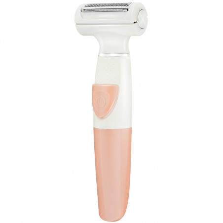 Aparat electric de ras pentru corp Skin Sense Epil, 60 min, Lama dubla, 2 capete, Uscat/umed, Alb/Coral