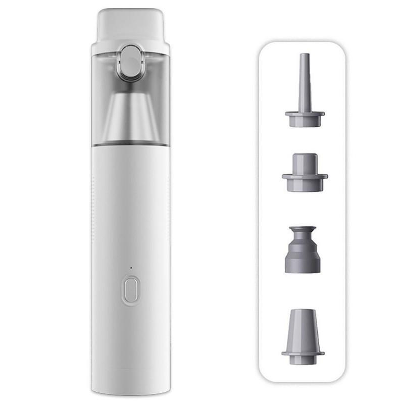 Aspirator portabil fără fir Xiaomi Lydsto H2 Edge, 120 W, 16 000 Pa, 0,1 l, 2 trepte de putere, autonomie de 32 minute, alb