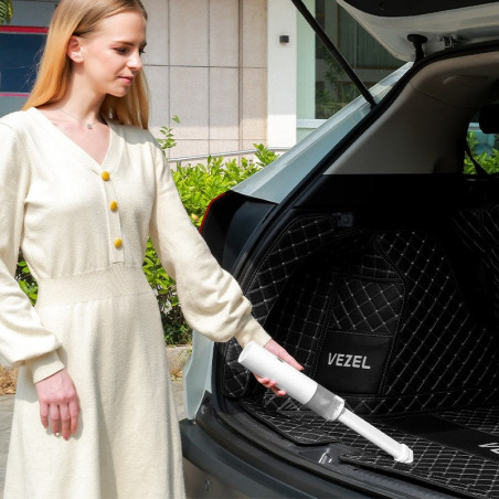 Aspirator portabil fără fir Xiaomi Lydsto H2 Edge, 120 W, 16 000 Pa, 0,1 l, 2 trepte de putere, autonomie de 32 minute, alb