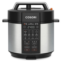 Multicooker pentru gаtit sub presiune Cosori CMC-CO601-SEU, 1100 W, 5,7 l, 80 kPa, 9 programe, Timer, Negru