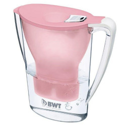 Cană de filtrare a apei Nitec BWT B706 PENGUIN, 2,7 l, Îmbogățire cu magneziu, Indicator electronic, Roz