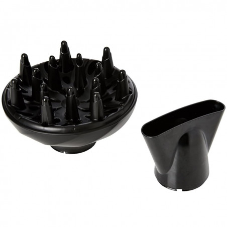 Uscător de păr Remington Power Dry Ionic D3198, 2200 W, 2 viteze, 3 niveluri de căldură, ionizare, negru