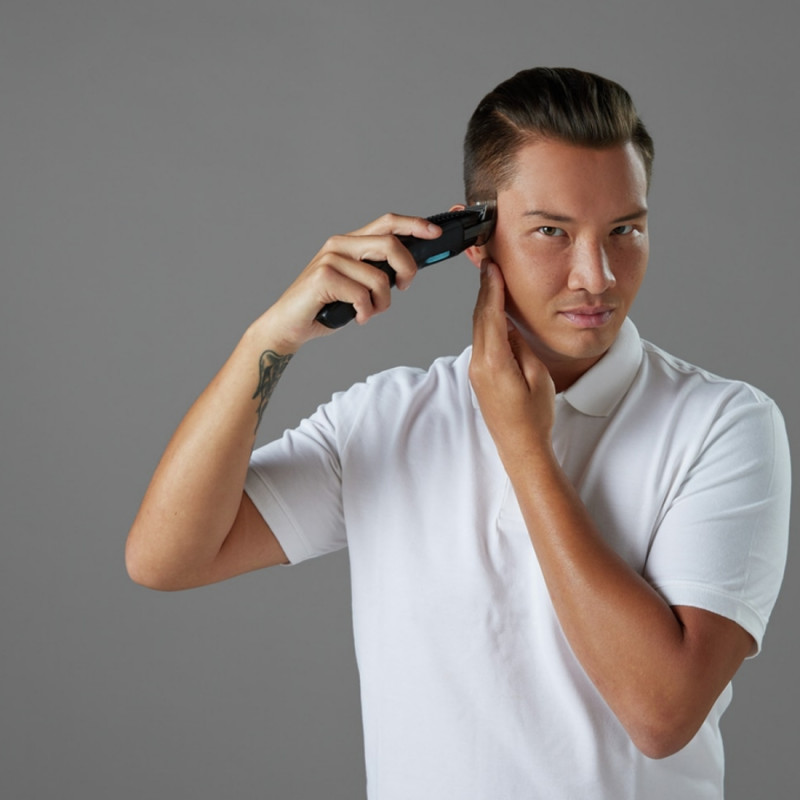 Aparat de tuns Remington HC3000 POWER X3, 45 min, motor V3, 0,5 mm – 2,4 cm, lame autoascuțitoare din oțel japonez, negru