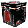 Ceainic electric Russell Hobbs Colours Plus Flame Red 20412-70, 2400 W, 1,7 l, Fierbere rapidă, Element de încălzire ascuns, Bază rotativă la 360°, Indicator, Roșu