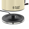Ceainic electric Russell Hobbs Colours Plus Classic Cream 20415-70, 2400 W, 1,7 l, Fierbere rapidă, Element de încălzire ascuns, Bază rotativă la 360°, Indicator, Culoare crem