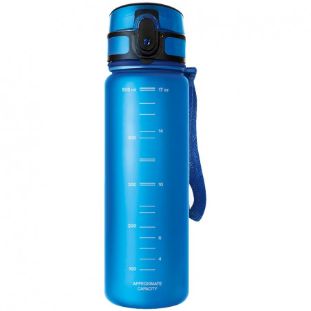 Sticla cu filtru pentru apa Aquaphor City 160010, 500 ml, Tritan, Carbune activ, Aqualen, Capac cu inchidere, Albastru