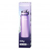 Sticla cu filtru pentru apa Aquaphor City 160042, 500 ml, Tritan, Carbune activ, Aqualen, Capac cu inchidere, Lavanda
