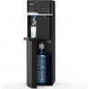 Dozator de apa cu generator de gheata Oliver Voltz OV51449G, 120-420 W, 10°-90°C, Incarcare inferioara, Racire cu compresor, Negru