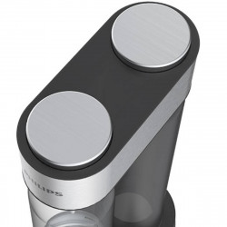 Aparat de sodă Philips GoZero ADD4902BK/10, 1 l, Reglare a nivelului de carbonatare, Manual, Supapă de siguranță, Carcasă din oțel, Negru