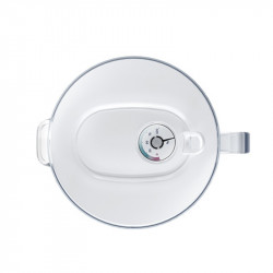 Cana filtrare apa Aquaphor Glass 120021, 2,5 l, Sticla, Contor, Filtru cu magneziu, Alb