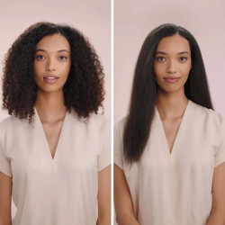 Placă de îndreptat părul Dyson HT01 Airstrait RdVe/Gd 596931-01, 1600 W, max. 140 °C, ionizare, 6 niveluri de temperatură, protejează părul, acoperire din cupru, ecran LCD, roșu catifelat/auriu