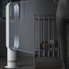 Ventilator Dyson Cool™ AM07 300912-01, 56 W, 500 l/s, 10 viteze, Air Multiplier™, oscilație 70°, temporizator, alb/argintiu