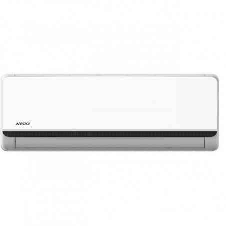 Aparat de aer conditionat cu invertor Ayco 24FP40BW, 24000 BTU, A++/A+, Pana la 55 m², Autocuratare, Autodiagnosticare, Repornire automata, Alb